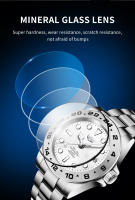 Reloj De Pulsera Deportivo Para Hombre LIGE Marca Top Militar Lujo Acero Inoxidable Resistente Al Agua Cuarzo Reloj Masculino Con Manos Luminosas Y Marcadores Arábigos - details 4