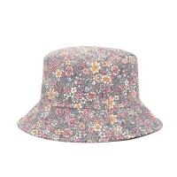 Sombrero De Buho De Panales Para Mujer 2024 Moda Impresión Floral Algodón Reversible Protección Solar Estilo Casual - details 13