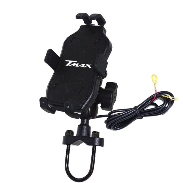 Soporte Para Móvil Y GPS De Manillar Para YAMAHA TMAX530 TMAX500 TMAX T-MAX 500 530 DX/SX XP530 T-MAX530 Accesorio De Motocicleta