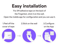 Robot De Comando Tuya Bluetooth Recargable Para Interruptor De Tomada Luzes Cortinas De Garage Compatible Con Alexa Google Home Asistente De Voz - details 12