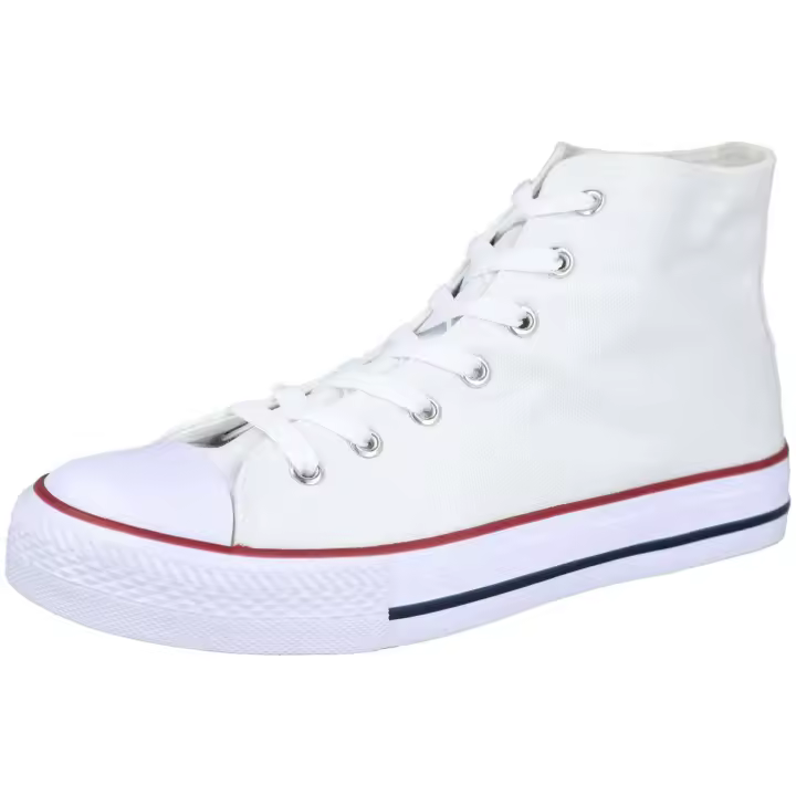 Zapatos de Lona L&R Shoes 9-A11A para hombre en color blanco - 1