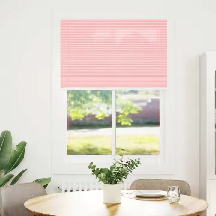 Estor Plisado rosa 95x150 cm Tela Ancho 94,4 cm Poliéster - 1