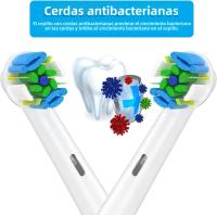 Cabezales De Repuesto Para Broca Compatible Con Braun Oral B Cepillo De Dientes Eléctrico - Cabeza De Dientes De Floss Para Oral B pro 1000 (12 Piezas) Para Adultos - details 3