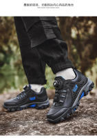 Botas Tácticas Impermeables Y Resistentes Para Montañismo Y Camping De Cuero Y Nylon Para Entrenamiento Militar Y Trekkking Unisex - details 12