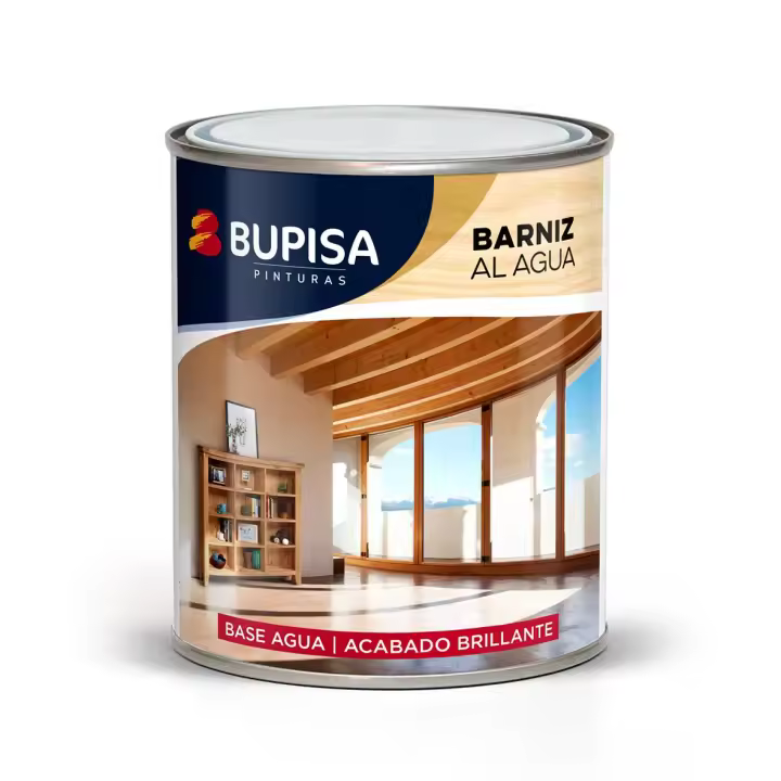 Bupisa Barniz  Incoloro Agua Mate 750ml - 1