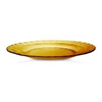 MAXHOME-SET 6 Plato Llano ,Hondo,Plato postre Duralex Lys Ambar,Picardie Cristal Ambar (ø 23 X 3,5 Cm) - details 1