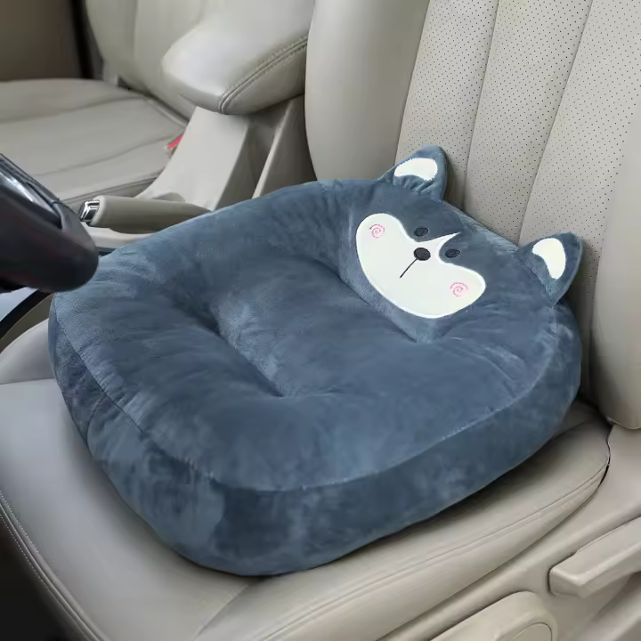 Cojín De Asiento Grueso De Coche De Dibujos Animados Para Sofa Y Oficina Soporte Lumbar Cojín De Decoración De Habitación Material Poliéster/Cotton Tamaño 45x40x12cm - 1