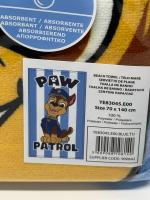 Toalla Playa Piscina infantil Patrulla Canina Oficial 70x140cm de microfibra para niños - details 1