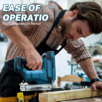 Brushless Cordless F30 Electric Nail Gun Wireless Stapler Nailer Woodworking Lithium Battery For Makita 18V Battery - details 5