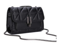 Bolso Cuadrado Clásico Con Detalles De Cremallera Sólido Con Cadena De Hombro Todoterreno Material Principal PU Sin Químicos De Origen Fujian - details 1