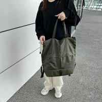 Mochila de Moda para Mujeres Desplazamientos de Transporte Sólido Casual Hombro Nylon Impermeable - details 21
