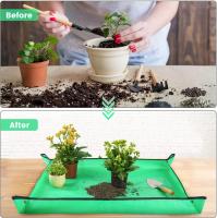 Tapete Grande de Translante de Plantas de Interior y Control de suciedad, 39,5x31,5 pulgadas, bandeja portátil - details 1
