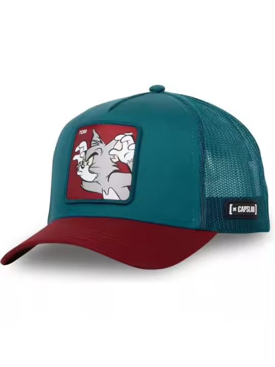 Gorra Trucker Capslab x Looney Tunes (Tom & Jerry) Tom - Blue/Red - 1