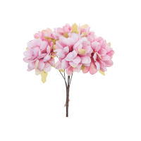 6Pcs Flores Artificiales De Seda Mini Carnations 11Cm Para Bodas Artesanía Wreath Accesorios Navidad DIY Decoración Del Hogar Scrapbooking - details 16