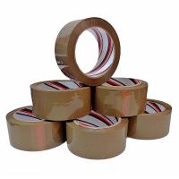 Various Cinta Adhesiva Transparente y Marrón (48mm 100m) (48mm 200m) Cinta Embalaje Cinta Adhesiva para Embalar Paquetes y Cajas de Envio Color Precinto Tranparentey Marrón 6 y 36 Rollo - details 0