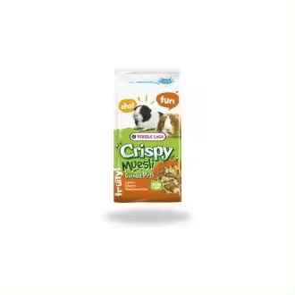 Versele-Laga Alimento Completo para Cobayas Crispy Muesi Guinea Pigs 2.75 Kg + 400 Grs - Dieta Equilibrada, Deliciosamente Sabrosa - 1