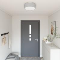 Lámparas de techo empotradas vidaXL Gris Ø 38 cm Tela E27 - details 0