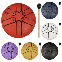 Bombo De Lengua De Acero De 3 Pulgadas 6 Tonos Instrumento De Percusión Para Yoga Y Meditación Con Palo De Tambor Mini Handpan Para Exteriores - details 6