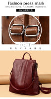 Bolsos para Mujer en invierno, American Estilo, Diseño de Nicho de moda, mochila antirobo, Gran capacidad, Bolso de mujer de moda. - details 12