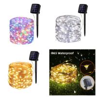 Luces De Cadena Solar LED Para Exterior 8 Modos Impermeables Guirnalda De Luces Para Árbol Patio Jardín Fiesta De Boda Decoración De Calle - details 3