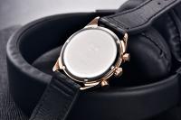 Reloj De Pulsera De Cuarzo BENYAR 2024 Para Hombre Marca De Lujo Cronógrafo Deportivo Resistente Al Agua De Acero Inoxidable Con Correa De Cuero Relojes Hombre - details 6