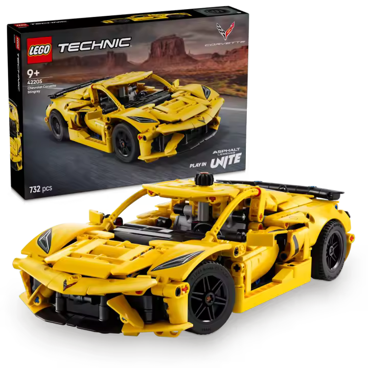 CHEVROLET CORVETTE STINGRA - LEGO TECHNIC 42205 - 1