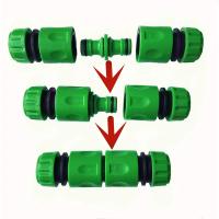 Conector Rápido De Jardín Tubo De Manguera ABS 1/2" Fin De Doble Hembra Adaptador Extensor Para Conector De Agua De Jardín - details 6