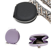 Cartera Pequeña De Moda Versátil En Colores Caramelo Para Instagram 2024 Cartera De Monedas PU Sin Marca Unisex - details 0