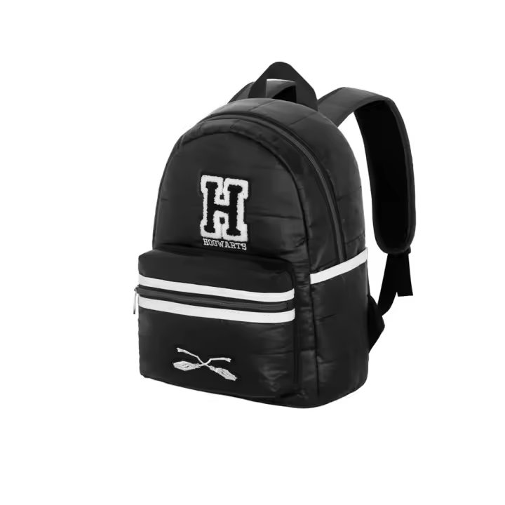 Harry Potter H Mochila Fashion Padding, Negro - 1