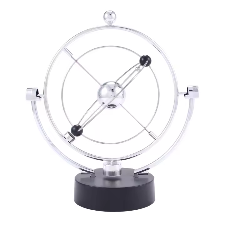 Escultura de escritorio de movimiento perpetuo, juguete de arte cinético, Galaxia, Planeta, equilibrio móvil, Oficina Ejecutiva magnética, decoración del hogar, sobremesa - 1