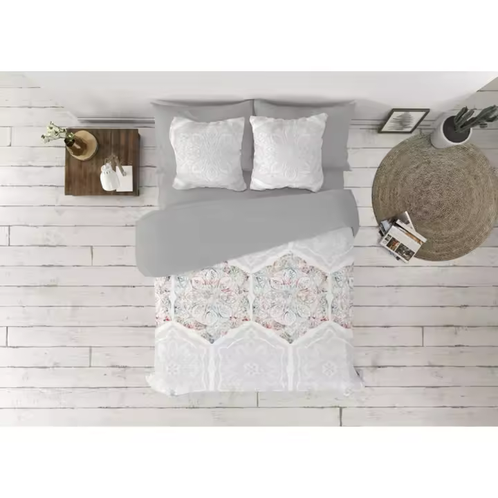 PIERRE CARDIN  Juego Nórdico de 3 Piezas - Juego Nórdico Modelo RESORT  - Juego Nórdico Tacto Extrasuave, Elegante + Confort y Estilo para tu dormitorio - Juego Nórdico Ideal para todas las estaciones - 1