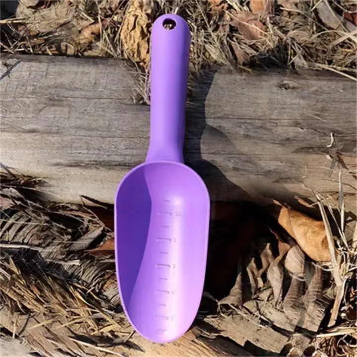 Shovel Multifuncional Para Jardín Con Escala Herramienta De Tierra Para Plantar Flores Y Verduras Adecuada Para Digging Y Transplantar Uso Doméstico - 1