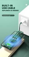 Cargador inalámbrico portátil 10000mAh, Banco de energía con Cable incorporado 10W, Powerbank para iPhone/Samsung/Xiaomi, Cargadores de teléfono móvil - details 4