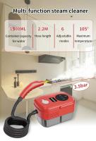 Limpiador a vapor eléctrico de alta presión y alta temperatura, 1500W, 1300ml, esterilizador portátil para limpieza de campanas de cocina domésticas - details 2
