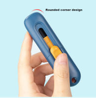 Cuchillo De Utilidad Deli Multifuncional Retráctil Antideslizante Para Oficina Y Hogar Corte De Papel Y Cañasta Abreletters - details 5