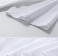 Camiseta De Algodón 100% Para Hombre Y Mujer Con Cuello Redondo Y Mangas Cortas Color Sólido Versátil Para Todo El Año - details 5