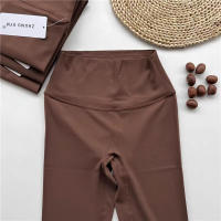 Leggings De Yoga Para Mujer De Cintura Alta Y Sin Costuras Leggings De Gimnasio Con Elasticidad Secado Rápido Slim Push up Para Correr Y Ejercitarse - details 9