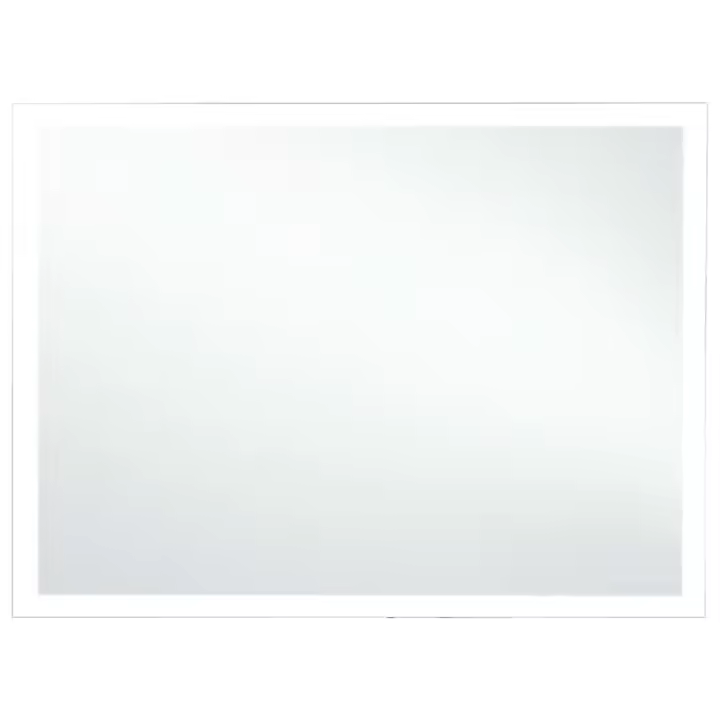 vidaXL Espejo de Pared de Baño con LED Accesorio de Maquillaje Tocador Dimensiones 60 x 50 cm, 80 x 60 cm, 100 x 60 cm - 1