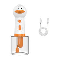 Máquina De Espuma Automática Para Baño De Mascotas Amarilla Con Delfín Recargable Por USB Accesorios Para Mascotas - details 8