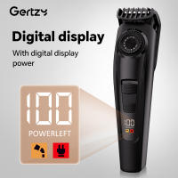 Cortador De Pelo Eléctrico Con Pantalla Digital Recargable Por USB Multifuncional Para El Hogar Y Viajes Operación a Bajo Voltaje - details 3