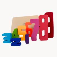 Juguete Rompecabezas numérico sensorial de silicona Montessori para jugar y aprender - Althea Living - details 0