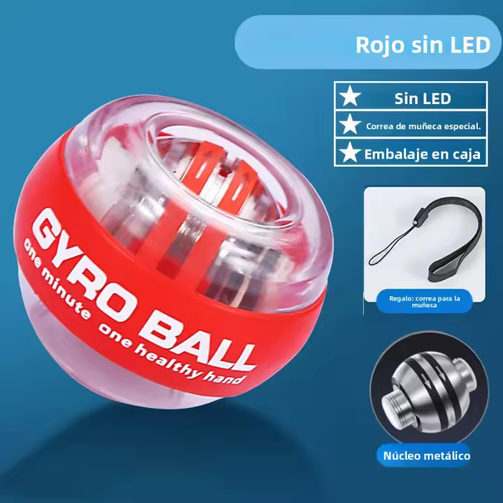 Bola De Giro De Energía Para Entrenamiento De Muñeca Fortalecedor De Músculos De Antebrazo Self-Starting Bola De Giro Para Ejercicios De Fitness Completos - 1