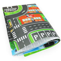 Mesa De Juego Ciudadana 83x57cm Con Señales De Tráfico Mapa De Estacionamiento Dinosaurio Fermero Juguete Educativo Para Niños Sin Batería Material ABS - details 5
