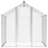 vidaXL Pajarera Exteriores Jaula Nido Casita Aves Pájaros Mascota Jardín Patio - details 1