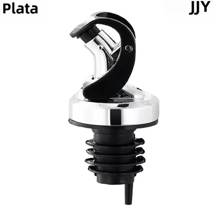 JJYY Dispensador De Aceite De Oliva Para Cocina Tapón De Botella De Cerveza Con Inclinación Automática Y Tapa Flip Top - 1