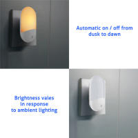 Lámpara Nocturna LED ZEYEILY Con Sensor De Luz Para Pasillo Dormitorio Garage Corredor Cocina Enchufe EU/US Incluido - details 9