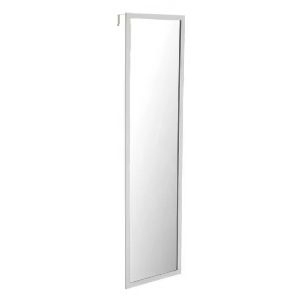 MIRAMAX - Espejo Blanco para Puerta 30 x 120 cm para Colgar Puerta Rectangular Baño Dormitorio - 1