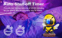 Proyector De Galaxia Luz Nocturna Estelar Con Control Remoto Y Programable Para Decoración De Habitación Infantil Astronauta Y Nebulosa LED - details 9