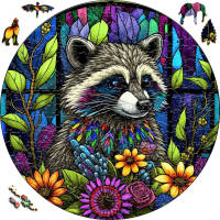 Puzzle De Madera Con Forma De Animal Tiburón Juego Educativo Para Niños Y Adultos DIY Manualidades Regalo De Ocio - details 10