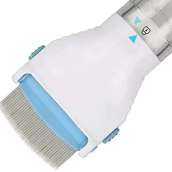 Peine Eléctrico Cabeza Extracción de Piojos, Cabeza Eléctrica Pulgas Peine, Sin Dolor, Segura con Suaves para Niños Y Adultos - 1